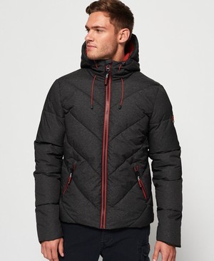 Superdry Xenon Padded Férfi Kabát Fekete | KQHEX1497